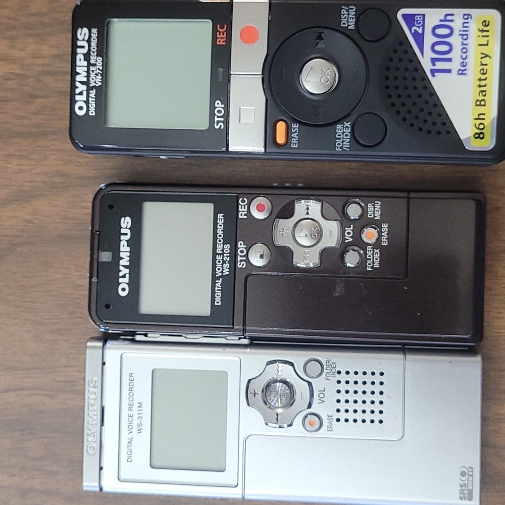 3 recorders